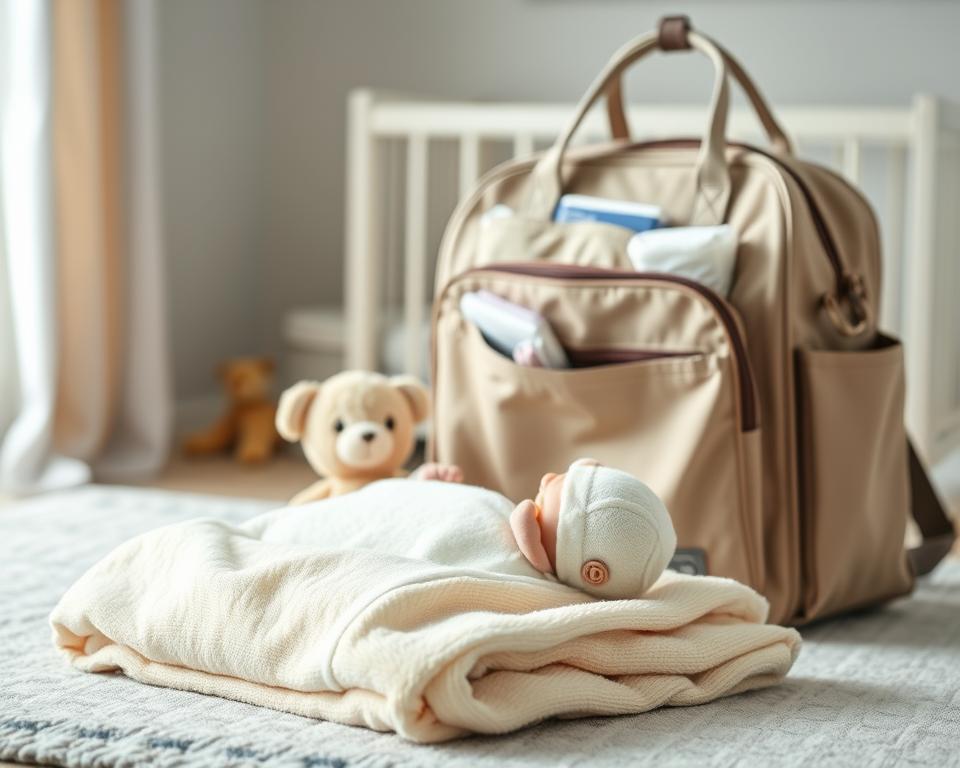acessórios para confortar mãe e bebê