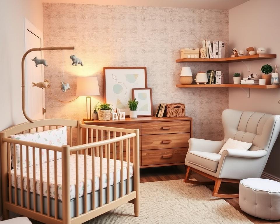 decoração econômica quarto de bebê