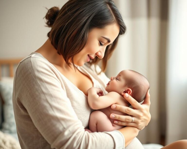 melhores posições para amamentar recém-nascido