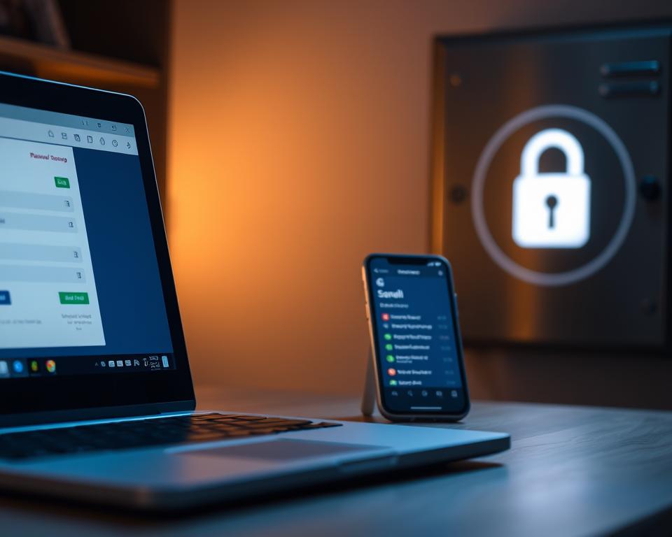 armazenamento seguro de senhas