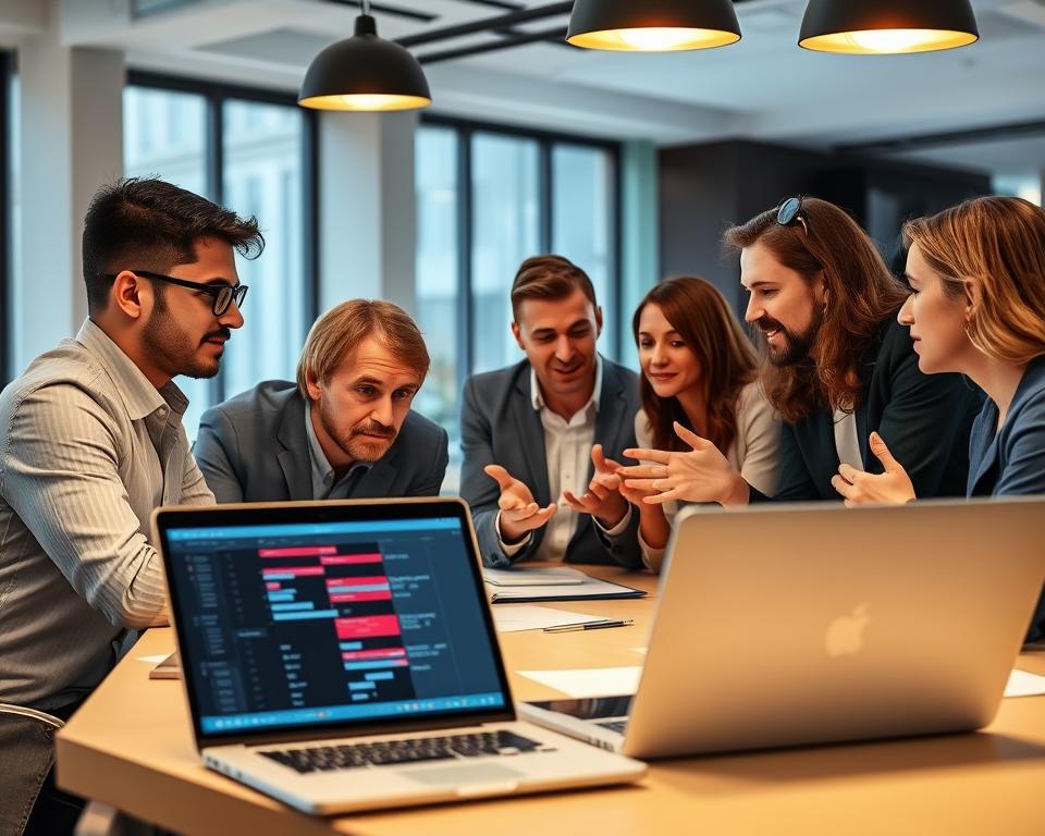 avaliando as necessidades da equipe