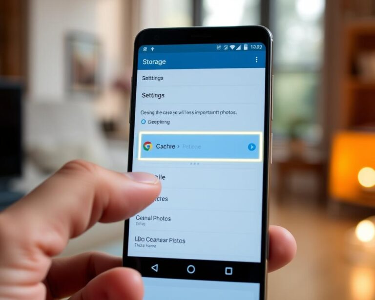 como limpar cache no Android sem apagar fotos
