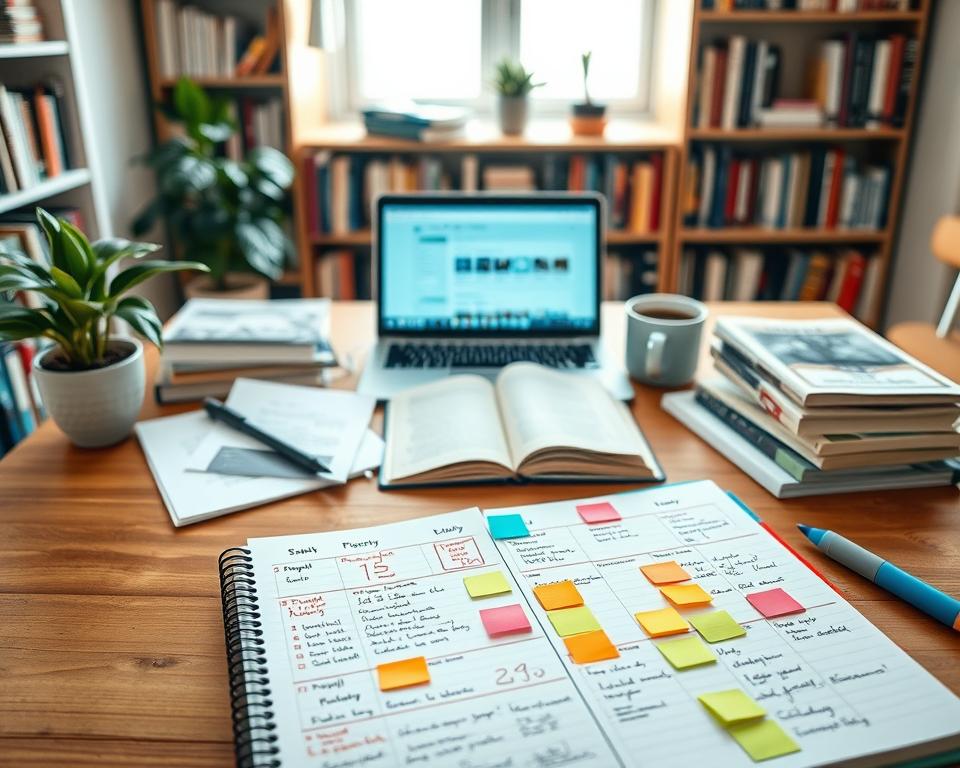 cronograma de estudos para concurso