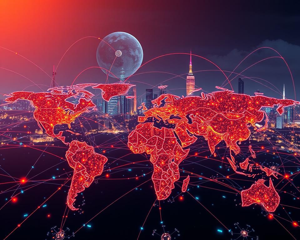 expansão mundial da internet