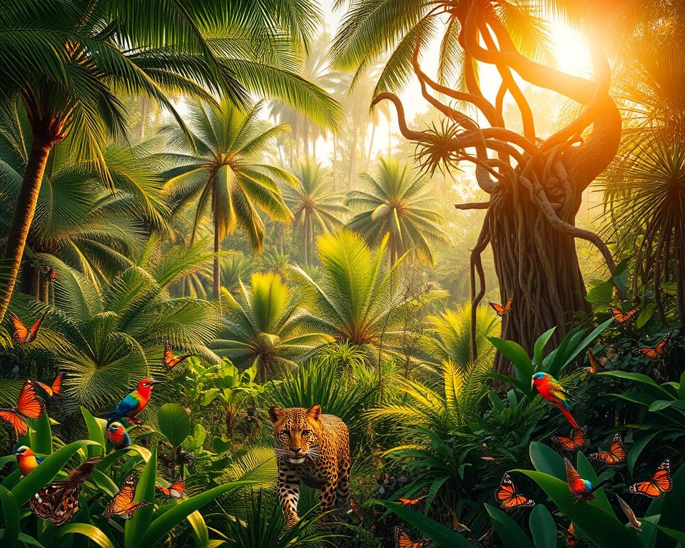 habitats naturais animais exóticos