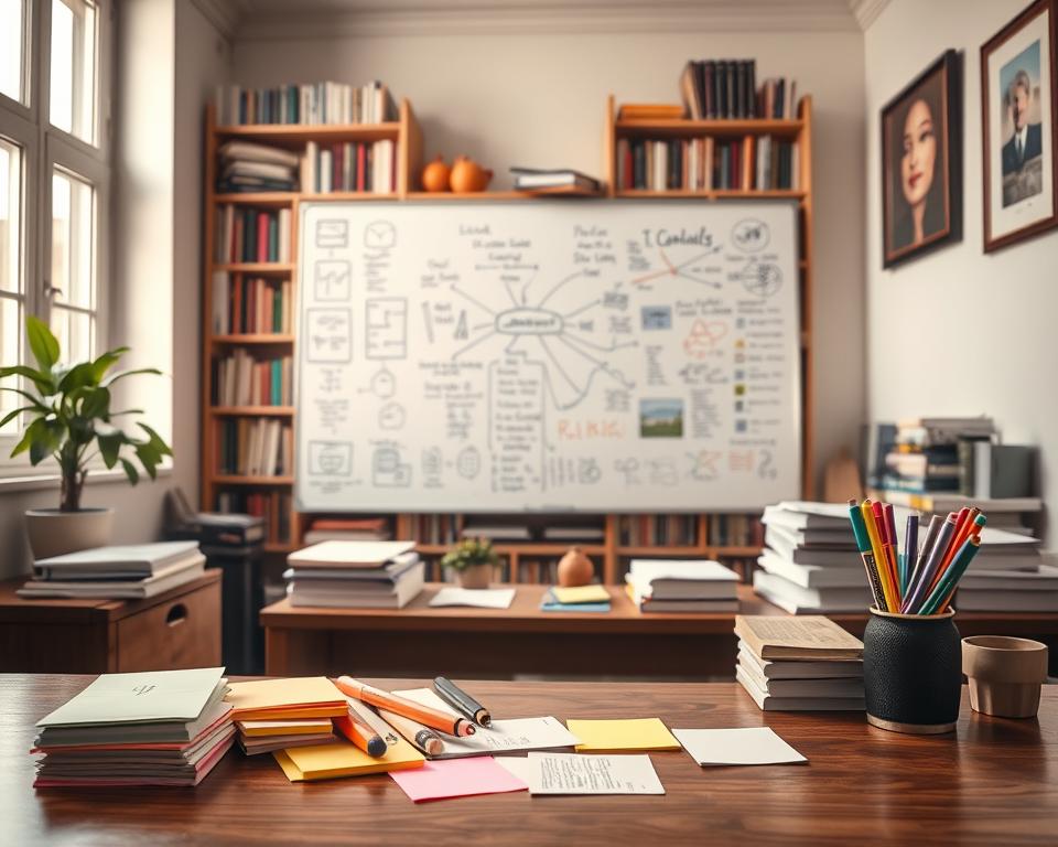 técnicas visuais para memorização