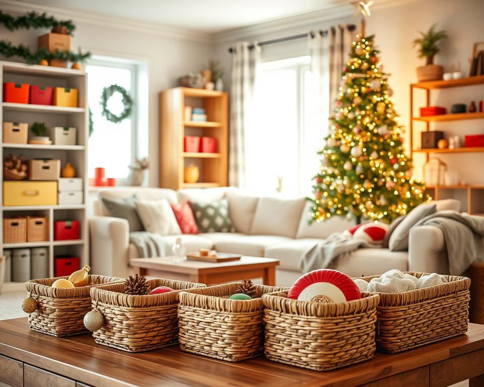 como arrumar a casa gastando pouco no natal