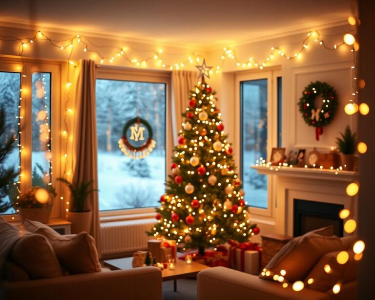 como economizar energia com pisca pisca de natal em casa