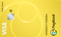 Cartão Pré-Pago PagBank Visa Internacional