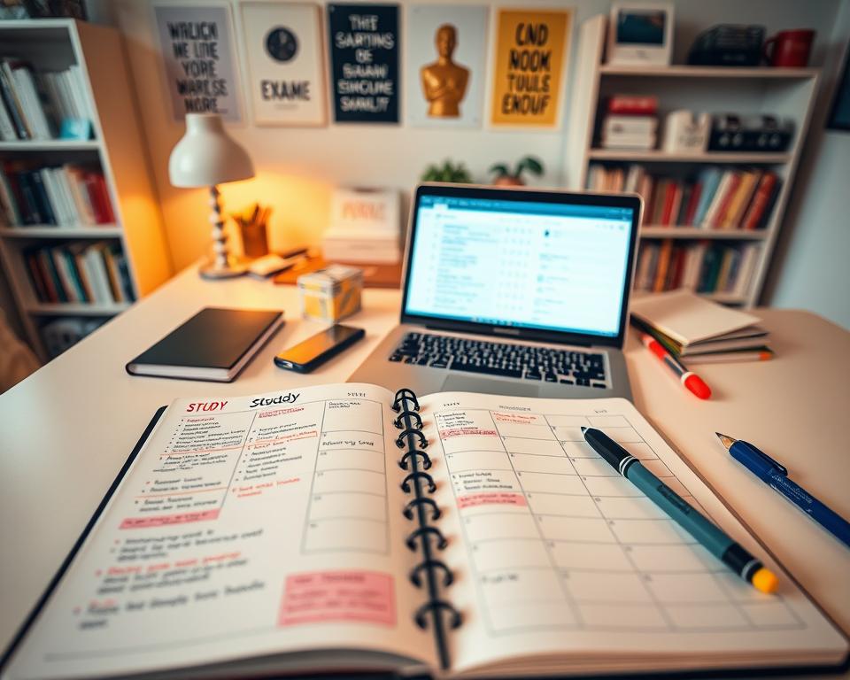 cronograma de estudos