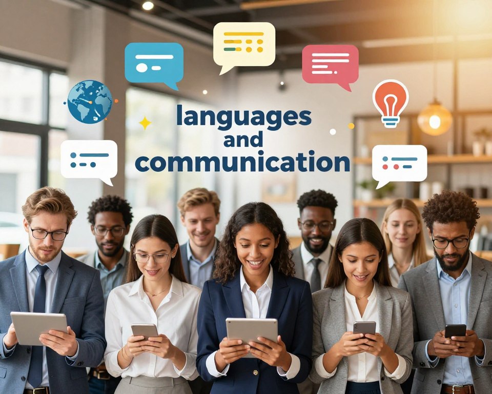 idiomas e comunicação