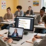 apps para aulas ao vivo com chat em tempo real