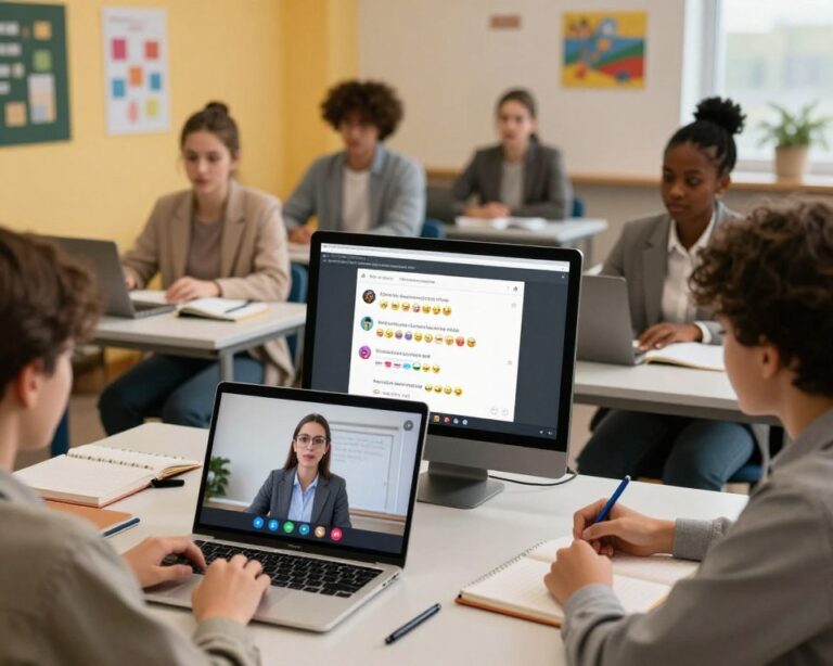 apps para aulas ao vivo com chat em tempo real