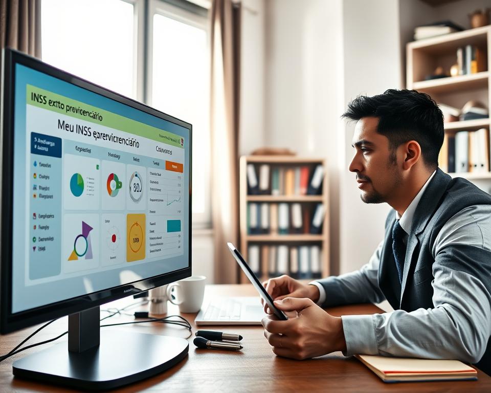 Meu INSS extrato previdenciário