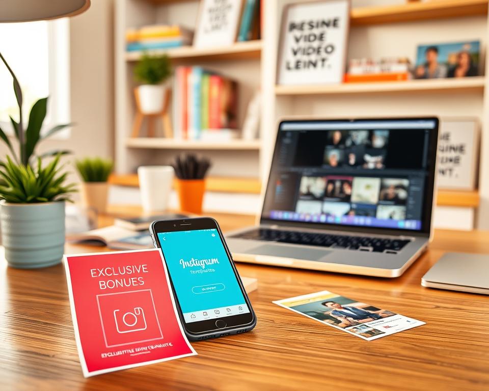 bônus exclusivos canva instagram
