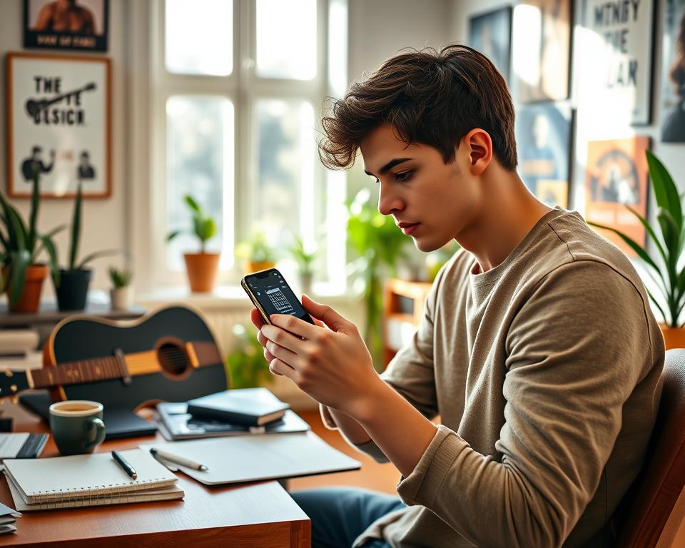 dicas para manter constância estudos celular