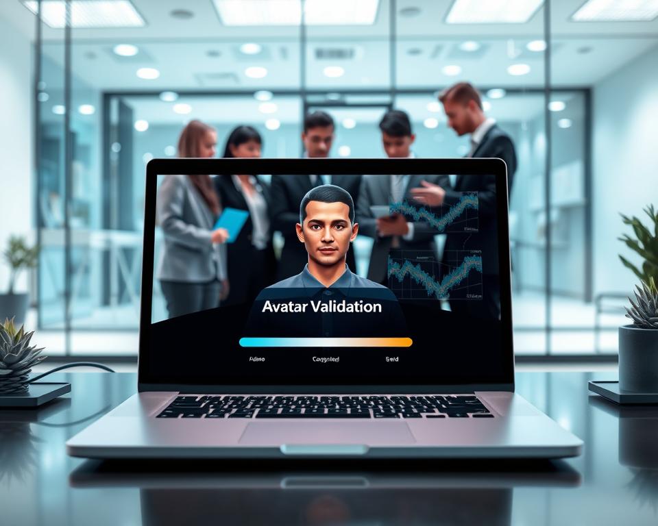processo de validação avatar