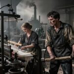 Como eram as profissões mais perigosas da Revolução Industrial