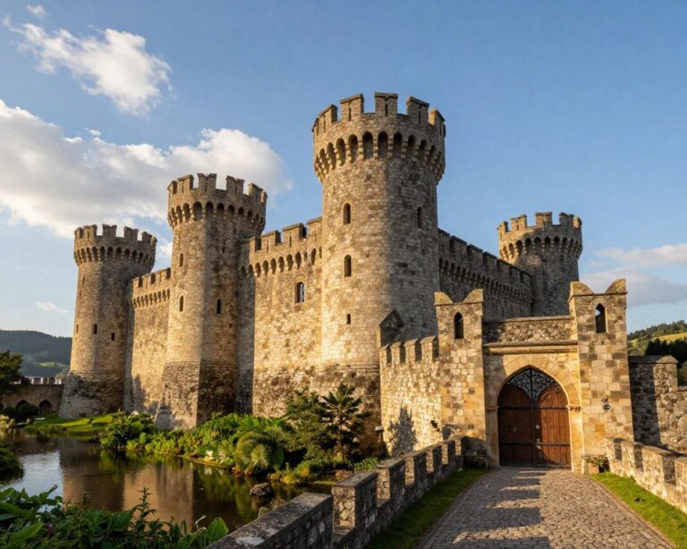 Curiosidades sobre a arquitetura dos castelos medievais europeus