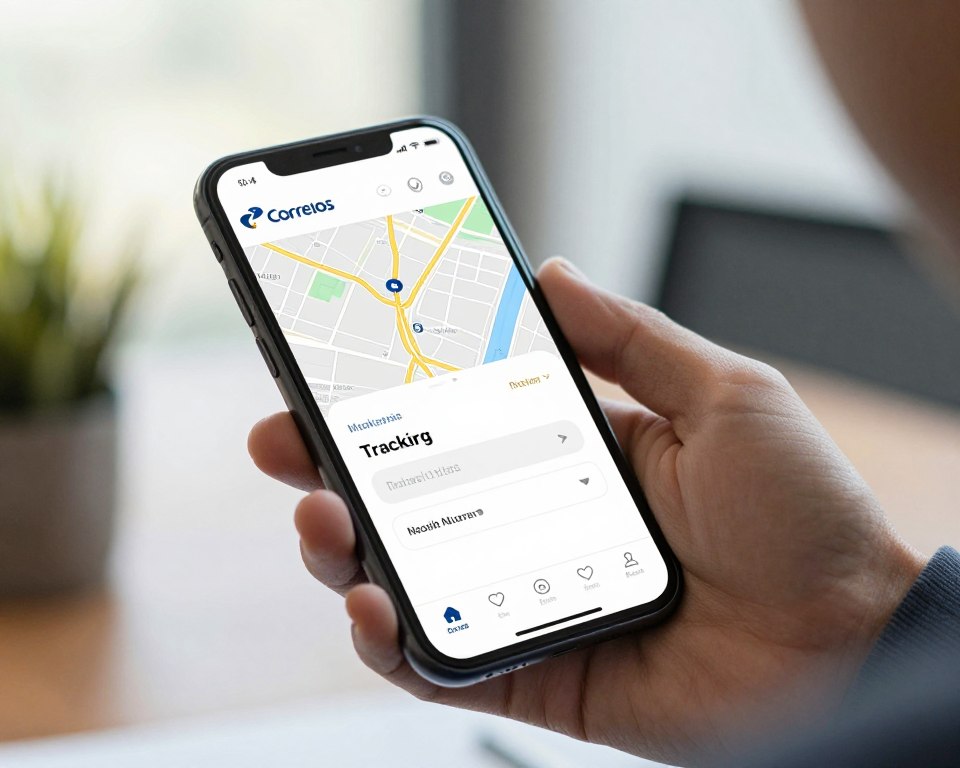 rastreamento Correios no aplicativo