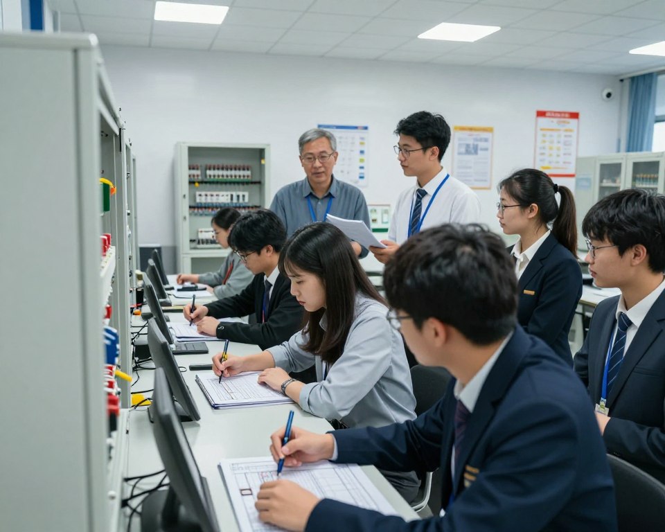 aprendizado em comandos elétricos industriais