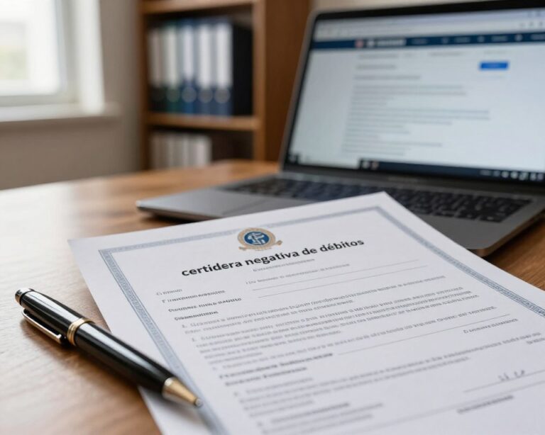 certidão negativa de débitos