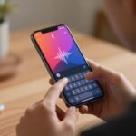 como ativar o teclado com digitação por voz no celular