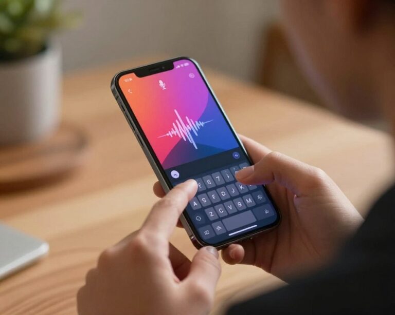 como ativar o teclado com digitação por voz no celular