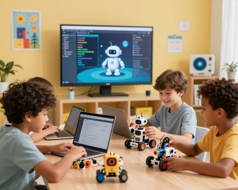 curso gratuito de robótica e programação infantil online