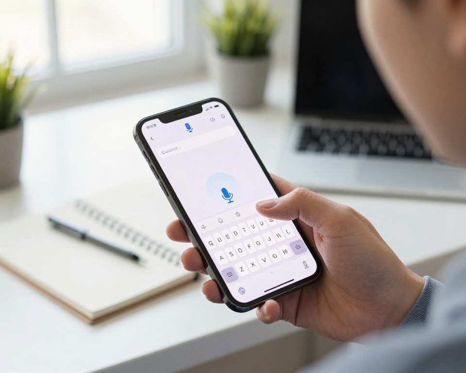 digitação por voz Android