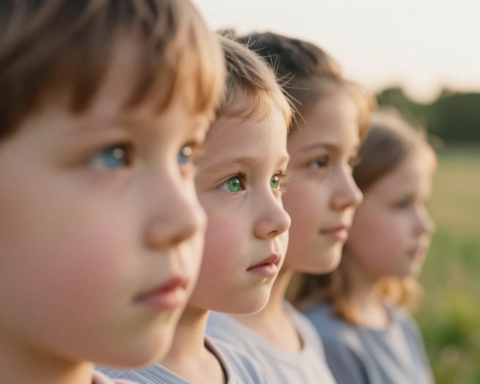 mudanças naturais na cor dos olhos ao longo da vida