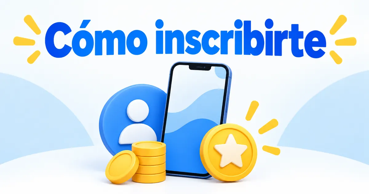 Ilustración de una caja de producto, un celular y monedas de recompensa que representan un programa de recompensas