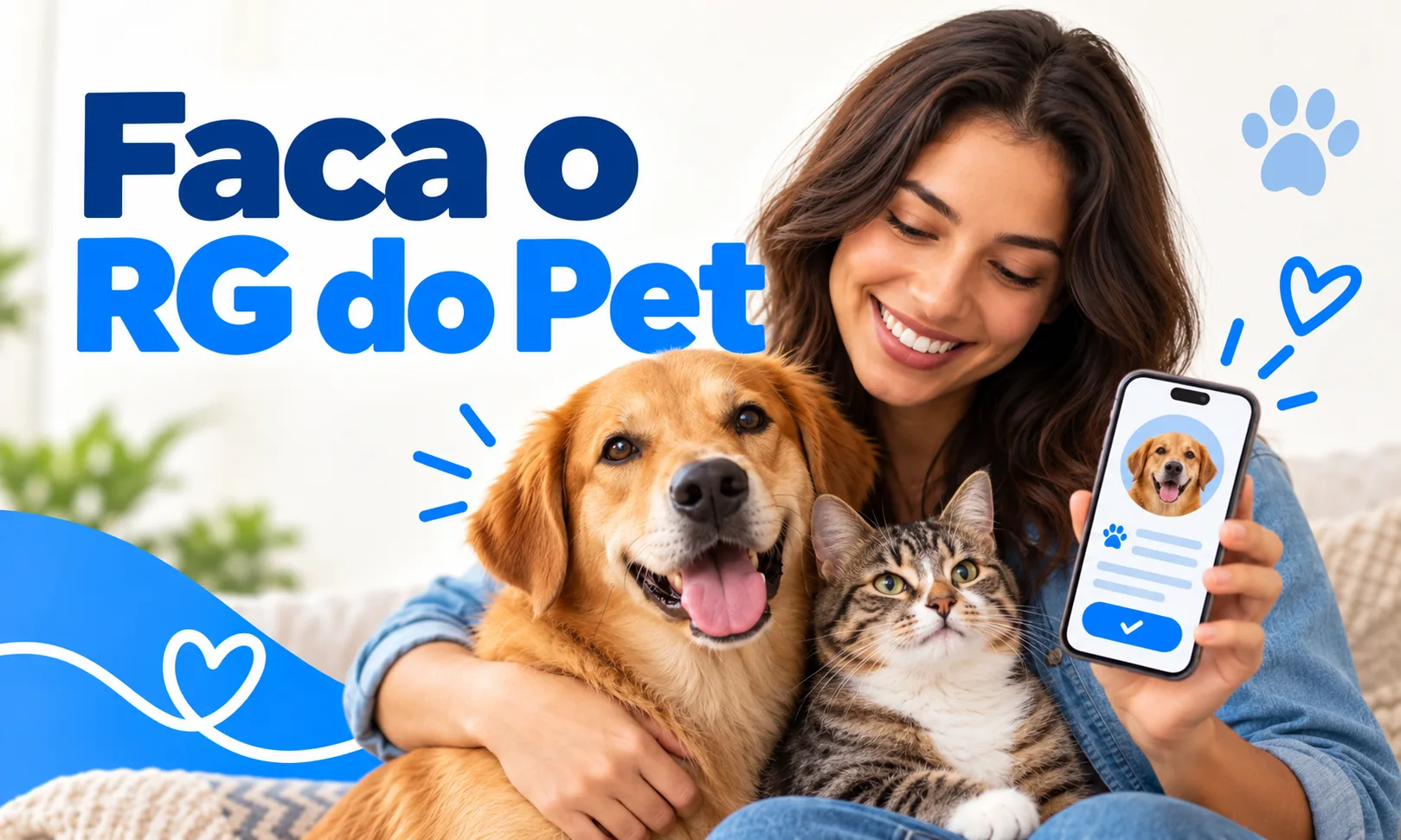 Cachorro recebendo vacina de uma veterinária, representando a campanha de vacinação antirrábica