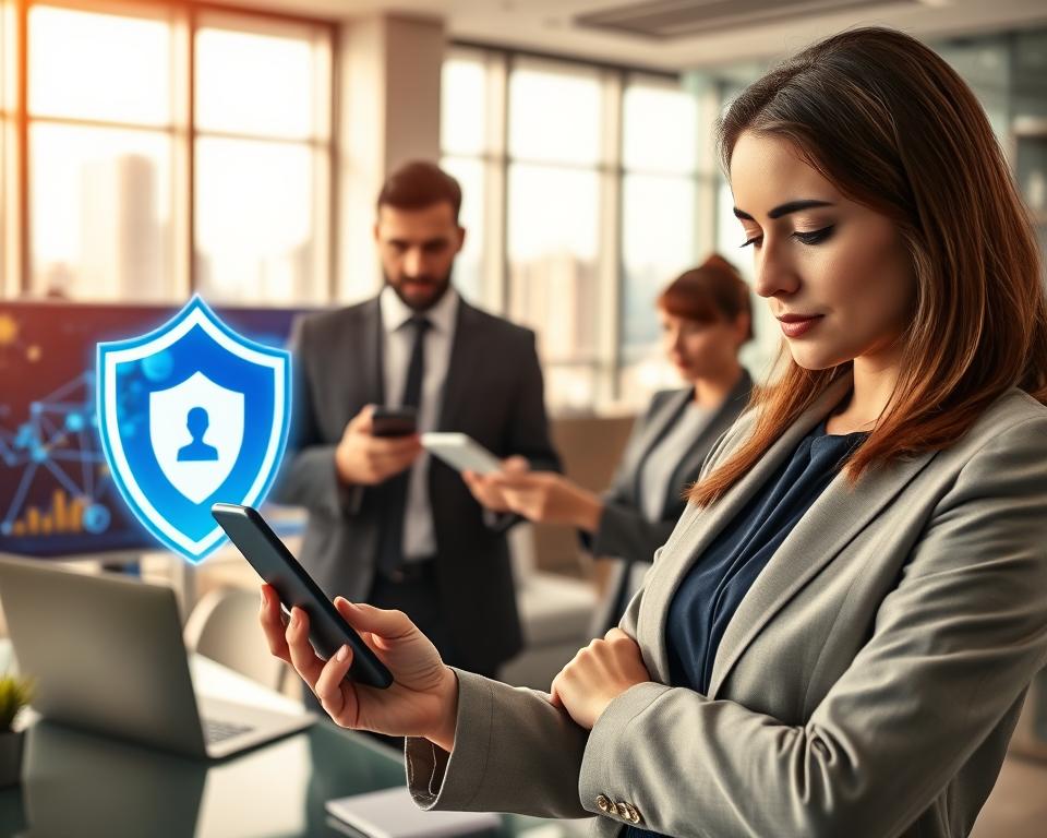 proteção contra fraudes em chamadas e compartilhamento de tela